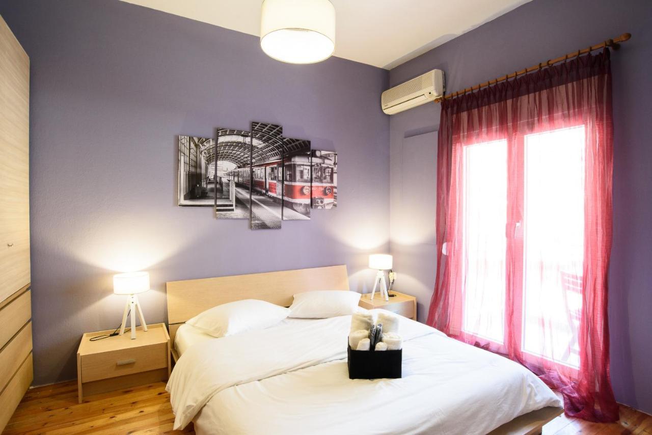 Salonika Downtown Spacious Apartment Thessalonique Extérieur photo